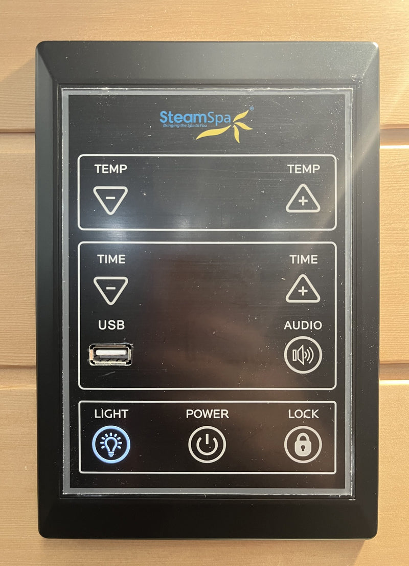 SteamSpa SC-SS0009-0S 1-2 Person Indoor Infrared Sauna in Hemlock, 47 x 49.5 in. - view 8