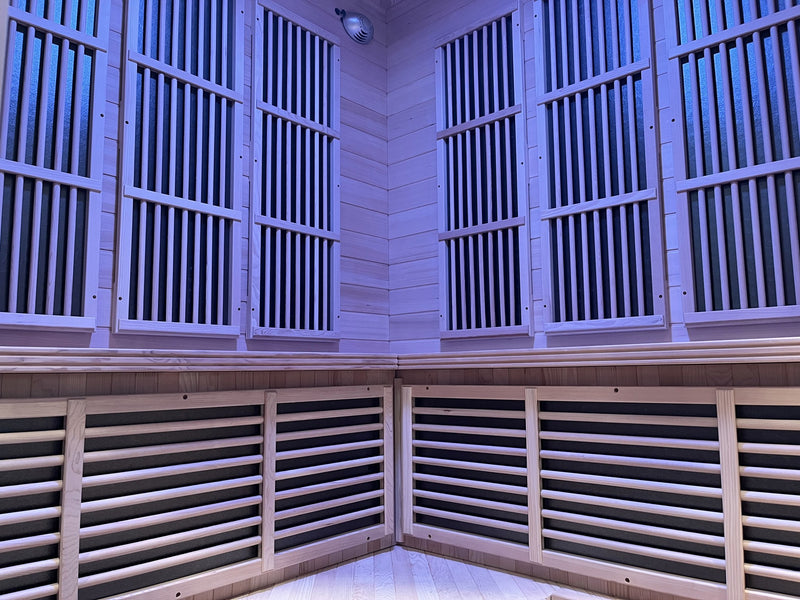 SteamSpa SC-SS0010-0S 4-5 Person Indoor Infrared Sauna in Hemlock - view 4
