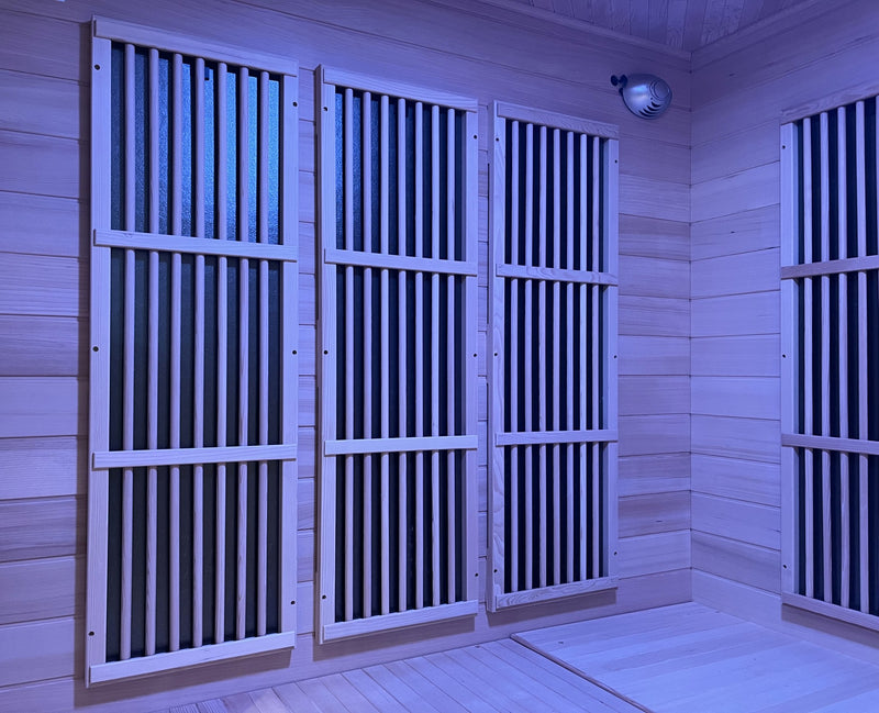 SteamSpa SC-SS0010-0S 4-5 Person Indoor Infrared Sauna in Hemlock - view 5