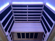 SteamSpa SC-SS0011-0S 1-2 Person Indoor Infrared Sauna in Hemlock, 40.5 x 46.5 in. - view 4