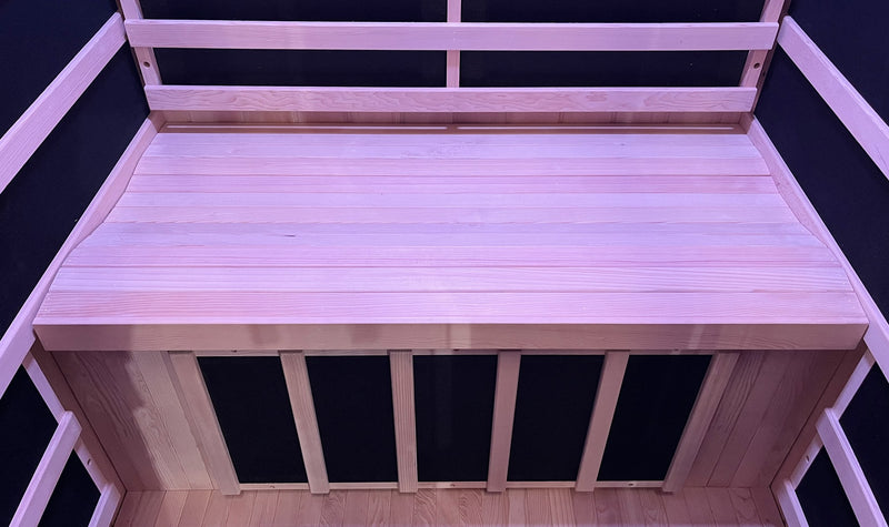SteamSpa SC-SS0011-0S 1-2 Person Indoor Infrared Sauna in Hemlock, 40.5 x 46.5 in. - view 5