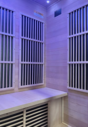 SteamSpa SC-SS0012-0S 3-Person Indoor Infrared Sauna in Hemlock, 43.3 x 63 in. - view 7
