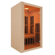 SteamSpa SC-SS0014-GS 1-2 Person Indoor Infrared Sauna in Hemlock, 40 x 46 in. - view 3