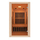 SteamSpa SC-SS0014-GS 1-2 Person Indoor Infrared Sauna in Hemlock, 40 x 46 in.