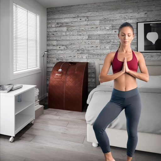SteamSpa SP-SS0002-1P Infrared Portable Home Sauna - Sunset - view 2