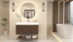Moreno Bath MT42L Stella 42" Fluted Floating Bathroom Vanity (Left Side Drawers)