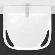 Stoper Vitreous China Wall-Mount Bathroom Sink - ADA Compliant