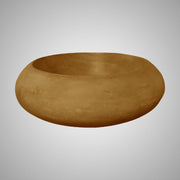 Suplee Round Cast Concrete Vessel Sink  - Vintage Brown