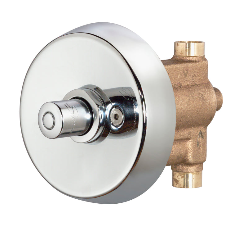 Symmons 4-420 ShowerOff Metering Shower Valve with Trim, Polished Chrome