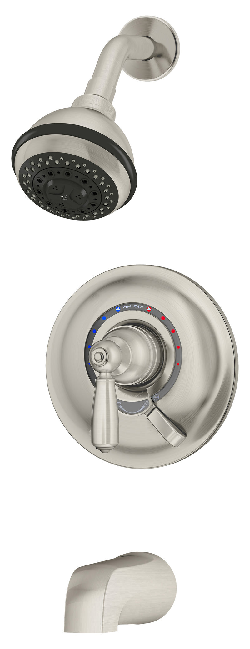 Symmons S-4702-STN-TRM Allura Tub and Shower Trim, Satin Nickel