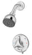 Symmons S-9601-P Origins Shower System with Valve, Polished Chrome