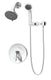 Symmons S550815TRM Elm Shower and Hand Shower Trim, Polished Chrome