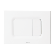 TOTO CWT449249CMFG#WH SP Wall-Hung Square-Shape Toilet and DuoFit In-Wall 1.28 and 0.9 GPF Dual-Flush Tank System with Copper Supply - view 8