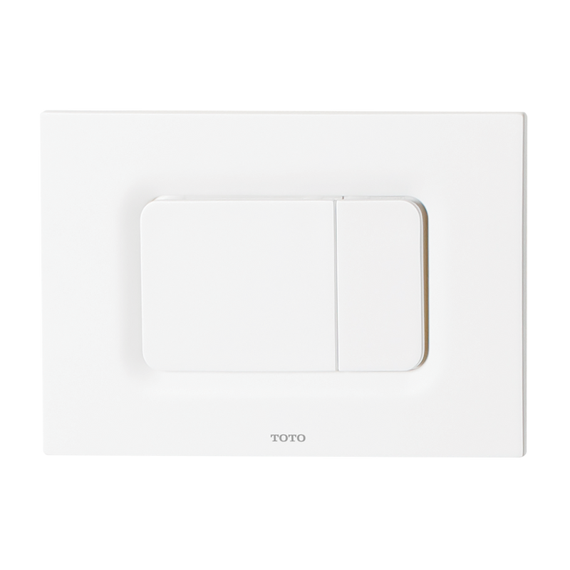 TOTO CWT449249CMFG#WH SP Wall-Hung Square-Shape Toilet and DuoFit In-Wall 1.28 and 0.9 GPF Dual-Flush Tank System with Copper Supply - view 8