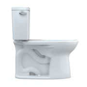 TOTO CST776CSG#01 Drake Two-Piece Elongated 1.6 GPF TORNADO FLUSH Toilet with CEFIONTECT, Cotton White - view 8
