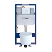 TOTO WT172M DuoFit In-Wall Toilet Tank with Dual-Max Dual-Flush 1.28 and 0.9 GPF System with Copper Supply - view 2
