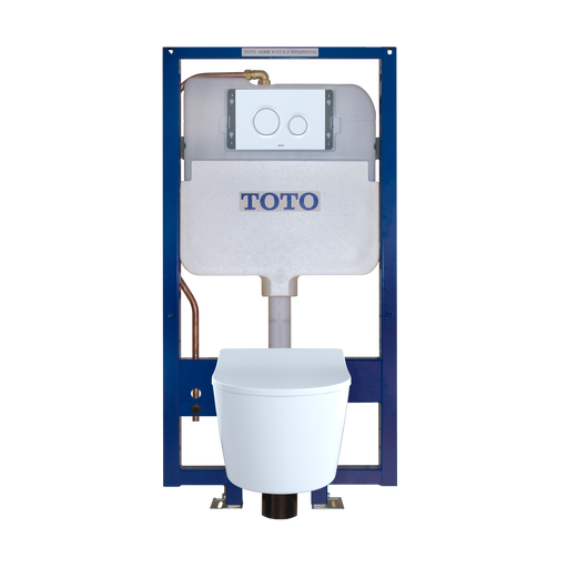TOTO WT172M DuoFit In-Wall Toilet Tank with Dual-Max Dual-Flush 1.28 and 0.9 GPF System with Copper Supply - view 2