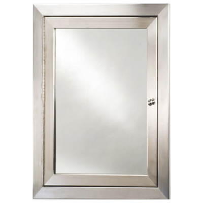 Afina Metro 20" W x 28" H Stainless Steel Framed Medicine Cabinet - view 2