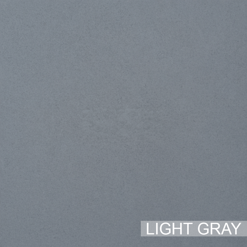 Thorold Rectangular Cast Concrete Vessel Sink - Light Grey