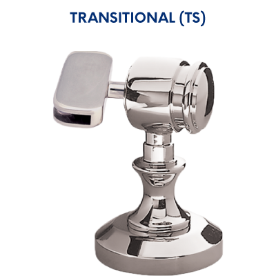 Afina RM-624-P Radiance 24" W x 30" H Rectangular Frameless Polished Edge Mirror with Decorative Tilt Brackets - view 2