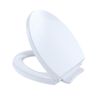 TOTO SS113#01 SoftCloseSlow Close Round Toilet Seat and Lid,Cotton White