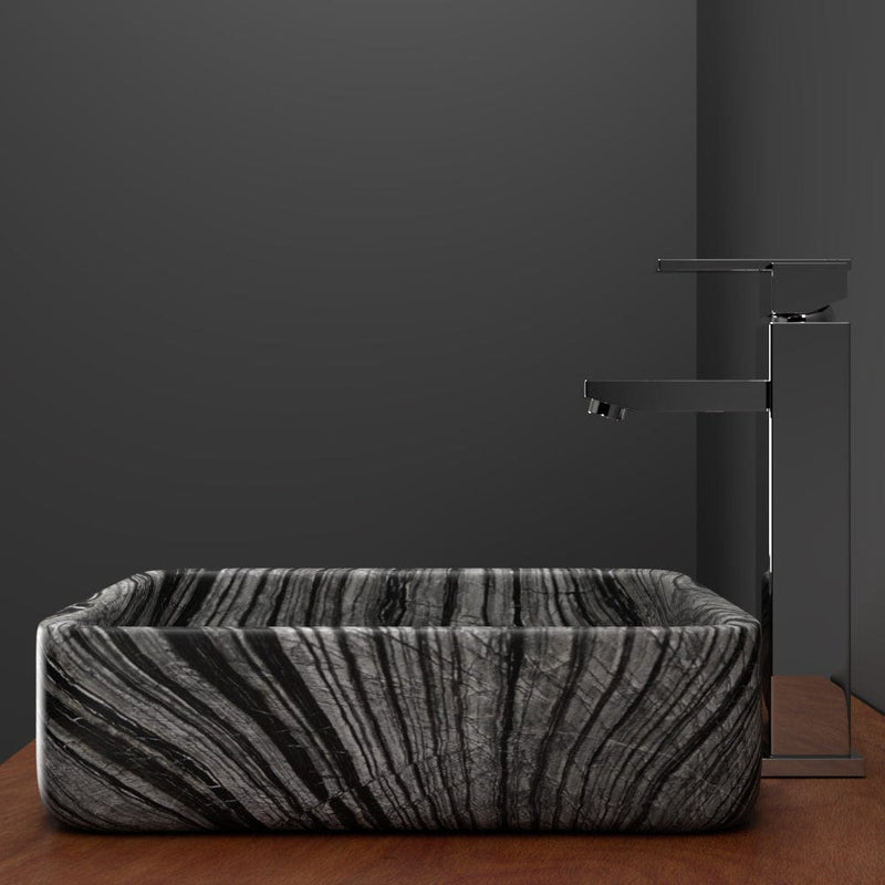Toro Smooth Honed Lunar Marble Vessel Sink