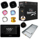 SteamSpa Black Series Generator Round Auto Drain - Gold