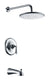 Anzzi Meno Series Single-Handle 1-Spray Tub and Shower Faucet in Polished Chrome