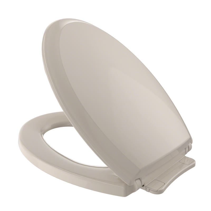 TOTO SS224#03 Guinevere SoftClose Slow Close Elongated Toilet Seat and Lid, Bone