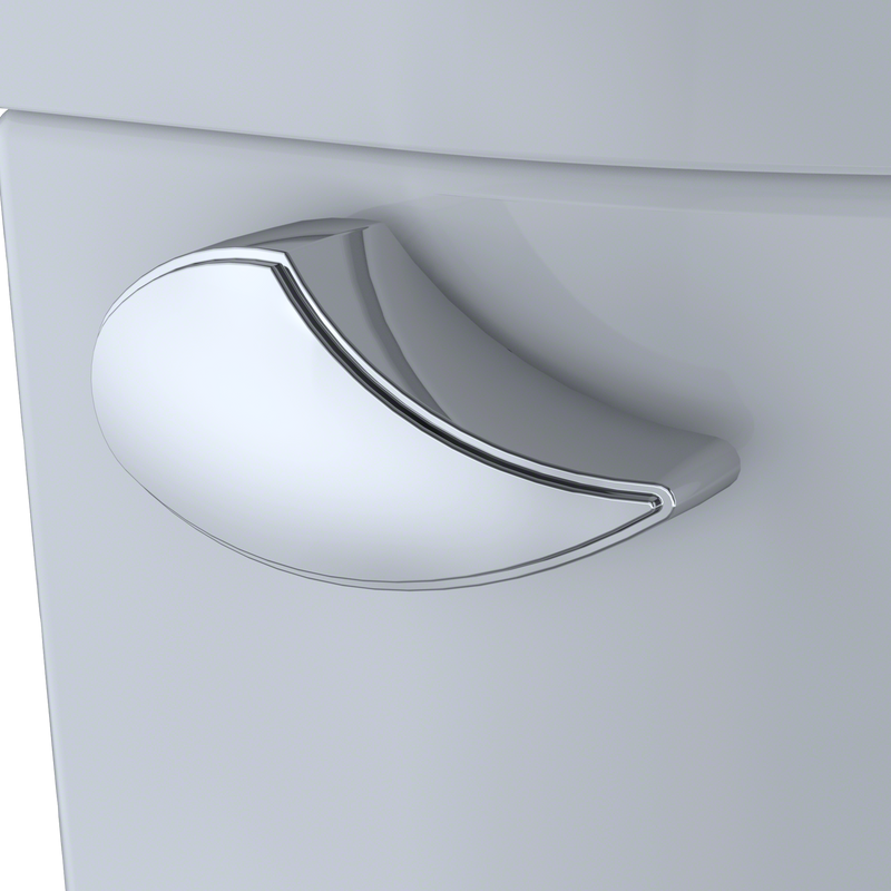 TOTO CST244EF#01 Entrada Two-Piece Elongated 1.28 GPF Universal Height Toilet, Cotton White - view 7