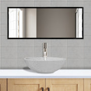 Umper Round Cast Concrete Vessel Sink - Light Grey