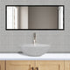Umper Round Cast Concrete Vessel Sink - Light Grey