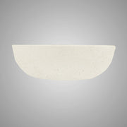 Uncher Round Cast Concrete Vessel Sink - Cream