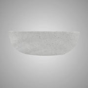 Uncher Round Cast Concrete Vessel Sink - Light Grey