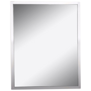 Afina US-1-2030 Urban Steel 20" W x 30" H 1" Stainless Steel Framed Wall Mirror - view 3