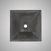 Uriah Square Cast Concrete Vessel Sink - Dusk Grey