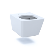 TOTO CT449CFG#01 SP Wall-Hung Contemporary Square-Shape Dual Flush 1.28 and 0.9 GPF Toilet with CEFIONTECT - view 2