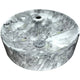 Anzzi LS-AZ233 Marbled Series Ceramic Vessel Sink in Marbled Snow Finish