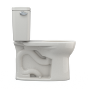 TOTO CST775CEFG#12 Drake Two-Piece Round 1.28 GPF Universal Height TORNADO FLUSH Toilet with CEFIONTECT, Sedona Beige - view 8
