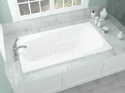 Atlantis Whirlpool 3672EAL Eros 36 x 72 Rectangular Air Jetted Bathtub with Reversible Drain lifestyle