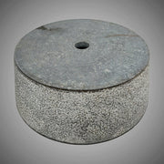 Vetsa Marble Vessel Sink with Hammered Exterior - Black