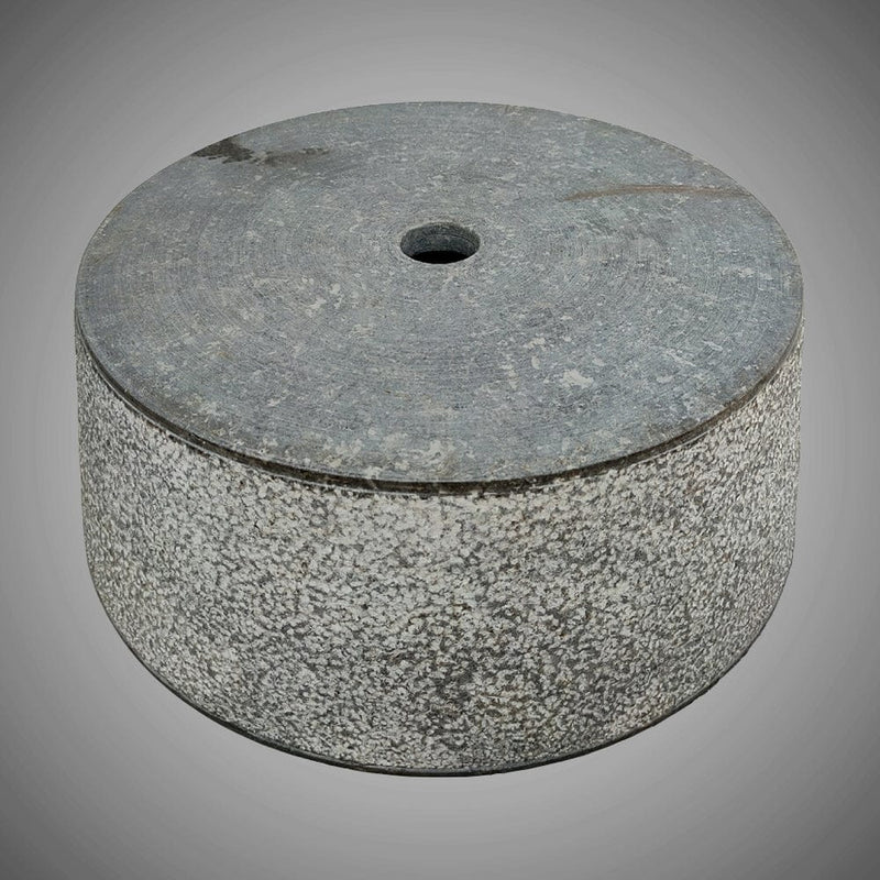 Vetsa Marble Vessel Sink with Hammered Exterior - Black