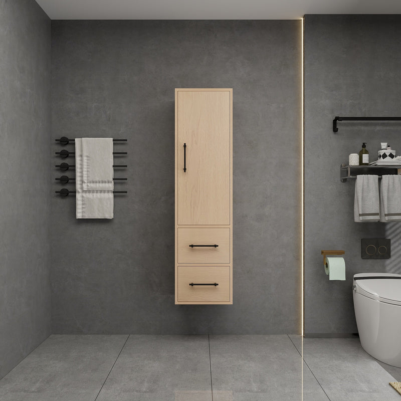 Moreno Bath VICTORIA-S60 Victoria 16" Floating Linen Cabinet