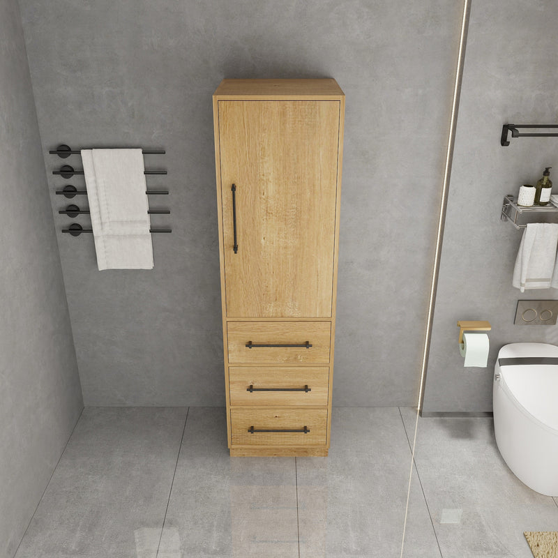 Moreno Bath VICTORIA-S72 Victoria Freestanding Linen Cabinet