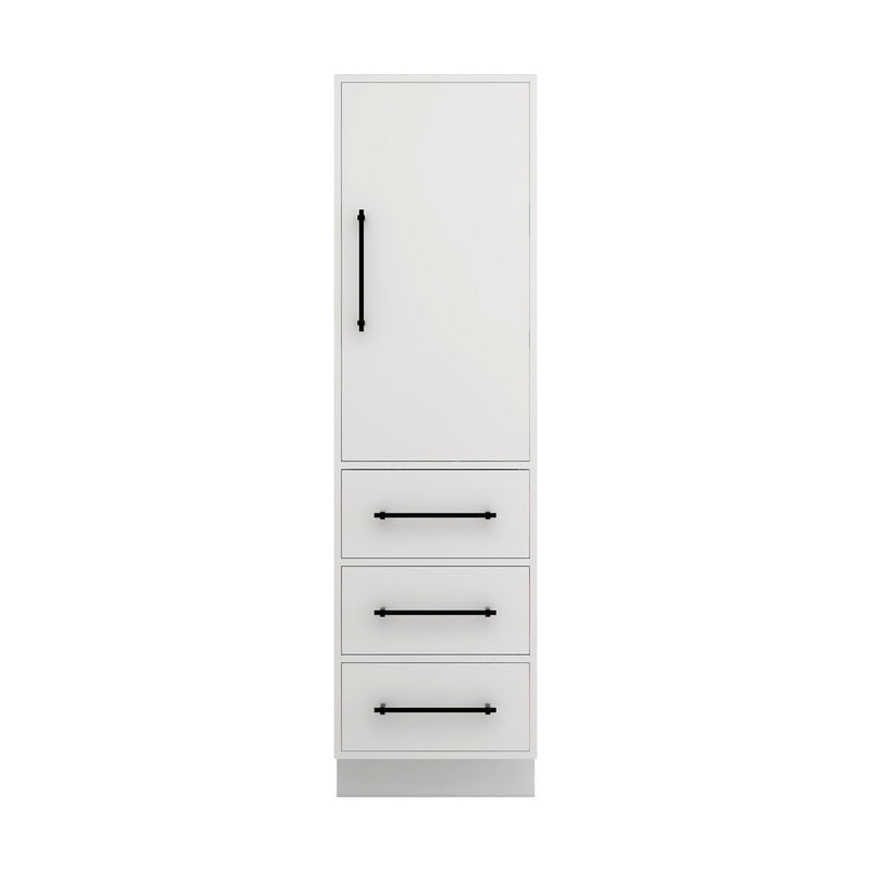 Moreno Bath VICTORIA-S72 Victoria Freestanding Linen Cabinet