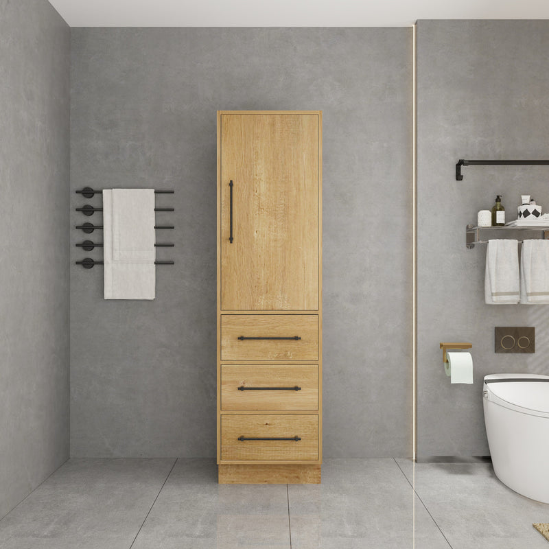 Moreno Bath VICTORIA-S72 Victoria Freestanding Linen Cabinet