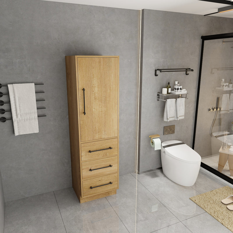 Moreno Bath VICTORIA-S72 Victoria Freestanding Linen Cabinet