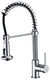 Anzzi Step Single Handle Pull-Down Sprayer Kitchen Faucet in Polished Chrome