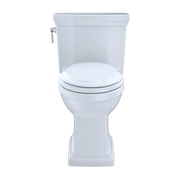 TOTO MS814224CEFRG#01 Promenade II One-Piece Elongated 1.28 GPF Universal Height Toilet with CEFIONTECT and Right-Hand Trip Lever, Cotton White - view 2