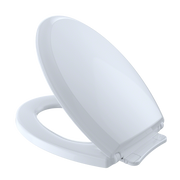TOTO SS224#01 Guinevere SoftClose Slow Close Elongated Toilet Seat and Lid, Cotton White